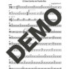 El Gran Combo de Puerto Rico – Quince Años – Sheet Music Demo Page 4 (PDF) – Includes charts for Trumpets, Trombones, Saxophone, Piano and Bass