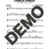 Maykel Blanco y su Salsa Mayor – Chaca Chaca – Sheet Music Demo Page 1 (PDF) – Includes charts for Trumpets, Trombones, Saxophone, Piano and Bass