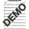 Maykel Blanco y su Salsa Mayor – Por Eso No Vas – Sheet Music Demo Page 3 (PDF) – Includes charts for Trumpets, Trombones, Saxophone, Piano and Bass