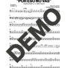 Maykel Blanco y su Salsa Mayor – Por Eso No Vas – Sheet Music Demo Page 4 (PDF) – Includes charts for Trumpets, Trombones, Saxophone, Piano and Bass