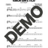 Issac Delgado – Amor Sin Etica – Sheet Music Demo Page 3 (PDF) – Includes charts for Trumpets, Trombones, Saxophone, Piano and Bass
