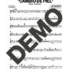Marc Anthony – Cambio de Piel – First Page of Sheet Music Preview (PDF) – Includes charts for Trumpets, Trombones, Saxophone, Piano and Bass
