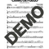 Guayacán Orquesta – Carro de Fuego – First Page of Sheet Music Preview (PDF) – Includes charts for Trumpets, Trombones, Saxophone, Piano and Bass