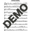 El Gran Combo de Puerto Rico – Con Eso – Sheet Music Demo Page 2 (PDF) – Includes charts for Trumpets, Trombones, Saxophone, Piano and Bass