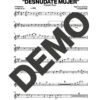 Frankie Ruiz – Desnúdate Mujer – Sheet Music Demo Page 2 (PDF) – Includes charts for Trumpets, Trombones, Saxophone, Piano and Bass