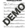 Frankie Ruiz – Desnúdate Mujer – Sheet Music Demo Page 3 (PDF) – Includes charts for Trumpets, Trombones, Saxophone, Piano and Bass