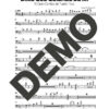 El Gran Combo de Puerto Rico – Dime que Quieres – Sheet Music Demo Page 2 (PDF) – Includes charts for Trumpets, Trombones, Saxophone, Piano and Bass