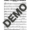 Issac Delgado – Dime Tú Que Lo Sabes – Sheet Music Demo Page 1 (PDF) – Includes charts for Trumpets, Trombones, Saxophone, Piano and Bass