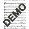 Issac Delgado – Dime Tú Que Lo Sabes – Sheet Music Demo Page 4 (PDF) – Includes charts for Trumpets, Trombones, Saxophone, Piano and Bass