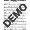 Issac Delgado – Dime Tú Que Lo Sabes – Sheet Music Demo Page 5 (PDF) – Includes charts for Trumpets, Trombones, Saxophone, Piano and Bass