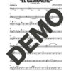Frankie Ruiz – El Camionero – Sheet Music Demo Page 1 (PDF) – Includes charts for Trumpets, Trombones, Saxophone, Piano and Bass