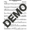 Frankie Ruiz – El Camionero – Sheet Music Demo Page 2 (PDF) – Includes charts for Trumpets, Trombones, Saxophone, Piano and Bass