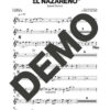 Ismael Rivera – El Nazareno – Sheet Music Demo Page 5 (PDF) – Includes charts for Trumpets, Trombones, Saxophone, Piano and Bass