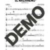 Ismael Rivera – El Nazareno – Sheet Music Demo Page 4 (PDF) – Includes charts for Trumpets, Trombones, Saxophone, Piano and Bass