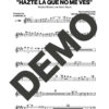 Maykel Blanco y su Salsa Mayor – Hazte la Que No Me Ves – First Page of Sheet Music Preview (PDF) – Includes charts for Trumpets, Trombones, Saxophone, Piano and Bass