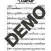 Havana D' Primera – La Mitad – First Page of Sheet Music Preview (PDF) – Includes charts for Trumpets, Trombones, Saxophone, Piano and Bass