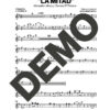 Havana D' Primera – La Mitad – Sheet Music Demo Page 3 (PDF) – Includes charts for Trumpets, Trombones, Saxophone, Piano and Bass