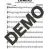 Havana D' Primera – La Mitad – Sheet Music Demo Page 4 (PDF) – Includes charts for Trumpets, Trombones, Saxophone, Piano and Bass