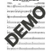 Ismael Rivera – Las Caras Lindas – Sheet Music Demo Page 3 (PDF) – Includes charts for Trumpets, Trombones, Saxophone, Piano and Bass