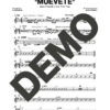 Los Van Van – Anda, Ven y Muévete – Sheet Music Demo Page 2 (PDF) – Includes charts for Trumpets, Trombones, Saxophone, Piano and Bass