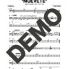 Los Van Van – Anda, Ven y Muévete – Sheet Music Demo Page 3 (PDF) – Includes charts for Trumpets, Trombones, Saxophone, Piano and Bass