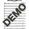Grupo Niche – Niche Como Yo – First Page of Sheet Music Preview (PDF) – Includes charts for Trumpets, Trombones, Saxophone, Piano and Bass