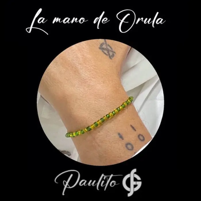 Album cover for "La Mano de Orula" by Paulo FG — available as Sheet Music & MIDI