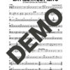 El Gran Combo de Puerto Rico – La Fiesta de Pilito – Sheet Music Demo Page 4 (PDF) – Includes charts for Trumpets, Trombones, Saxophone, Piano and Bass