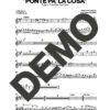 Pupy y Los Que Son Son – Ponte Pa' La Cosa (Colabora) – Sheet Music Demo Page 1 (PDF) – Includes charts for Trumpets, Trombones, Saxophone, Piano and Bass