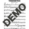 Manolito y su Trabuco – Se Rompieron Los Termómetros – Sheet Music Demo Page 1 (PDF) – Includes charts for Trumpets, Trombones, Saxophone, Piano and Bass