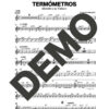 Manolito y su Trabuco – Se Rompieron Los Termómetros – Sheet Music Demo Page 4 (PDF) – Includes charts for Trumpets, Trombones, Saxophone, Piano and Bass