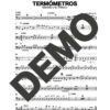 Manolito y su Trabuco – Se Rompieron Los Termómetros – Sheet Music Demo Page 6 (PDF) – Includes charts for Trumpets, Trombones, Saxophone, Piano and Bass