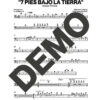 Ismael Rivera – Siete Pies Bajo La Tierra – Sheet Music Demo Page 1 (PDF) – Includes charts for Trumpets, Trombones, Saxophone, Piano and Bass