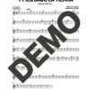 Ismael Rivera – Siete Pies Bajo La Tierra – Sheet Music Demo Page 2 (PDF) – Includes charts for Trumpets, Trombones, Saxophone, Piano and Bass