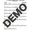 Ismael Rivera – Siete Pies Bajo La Tierra – Sheet Music Demo Page 4 (PDF) – Includes charts for Trumpets, Trombones, Saxophone, Piano and Bass