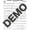Issac Delgado – Soñé (La Campaña) – Sheet Music Demo Page 2 (PDF) – Includes charts for Trumpets, Trombones, Saxophone, Piano and Bass