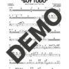 Los Van Van|Mayito Rivera – Soy Todo (Ay Dios, Ampárame) – Sheet Music Demo Page 1 (PDF) – Includes charts for Trumpets, Trombones, Saxophone, Piano and Bass