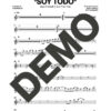 Los Van Van|Mayito Rivera – Soy Todo (Ay Dios, Ampárame) – Sheet Music Demo Page 2 (PDF) – Includes charts for Trumpets, Trombones, Saxophone, Piano and Bass