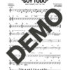 Los Van Van|Mayito Rivera – Soy Todo (Ay Dios, Ampárame) – Sheet Music Demo Page 3 (PDF) – Includes charts for Trumpets, Trombones, Saxophone, Piano and Bass