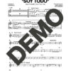 Los Van Van|Mayito Rivera – Soy Todo (Ay Dios, Ampárame) – Sheet Music Demo Page 5 (PDF) – Includes charts for Trumpets, Trombones, Saxophone, Piano and Bass