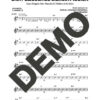 Issac Delgado|Manolín El Médico de la Salsa – Una Película de Ciencia Ficción – Sheet Music Demo Page 3 (PDF) – Includes charts for Trumpets, Trombones, Saxophone, Piano and Bass