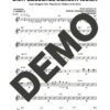 Issac Delgado|Manolín El Médico de la Salsa – Una Película de Ciencia Ficción – Sheet Music Demo Page 4 (PDF) – Includes charts for Trumpets, Trombones, Saxophone, Piano and Bass