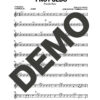 Frankie Ruiz – Y No Puedo – Sheet Music Demo Page 2 (PDF) – Includes charts for Trumpets, Trombones, Saxophone, Piano and Bass