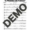 Grupo Niche – A Prueba de Fuego – First Page of Sheet Music Preview (PDF) – Includes charts for Trumpets, Trombones, Saxophone, Piano and Bass