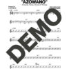 Havana D' Primera – Azowano feat. Rubén Bulnes – Sheet Music Demo Page 3 (PDF) – Includes charts for Trumpets, Trombones, Saxophone, Piano and Bass