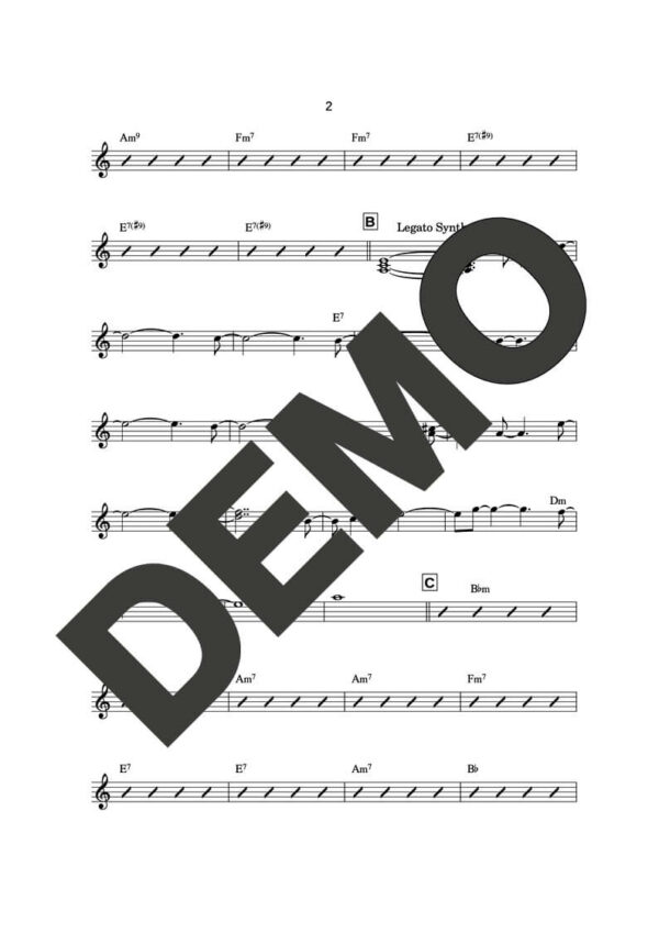 Havana D' Primera – Azowano feat. Rubén Bulnes – Sheet Music Demo Page 4 (PDF) – Includes charts for Trumpets, Trombones, Saxophone, Piano and Bass