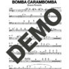 Sonora Ponceña – Bomba Carambomba – Sheet Music Demo Page 1 (PDF) – Includes charts for Trumpets, Trombones, Saxophone, Piano and Bass