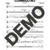 Timbalive – Conmigo No – Sheet Music Demo Page 1 (PDF) – Includes charts for Trumpets, Trombones, Saxophone, Piano and Bass