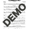 Timbalive – Conmigo No – Sheet Music Demo Page 2 (PDF) – Includes charts for Trumpets, Trombones, Saxophone, Piano and Bass