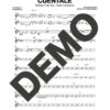 Manana Club|Yordis Larrazábal – Cuéntale feat. Yordis Larrazabal – Sheet Music Demo Page 3 (PDF) – Includes charts for Trumpets, Trombones, Saxophone, Piano and Bass